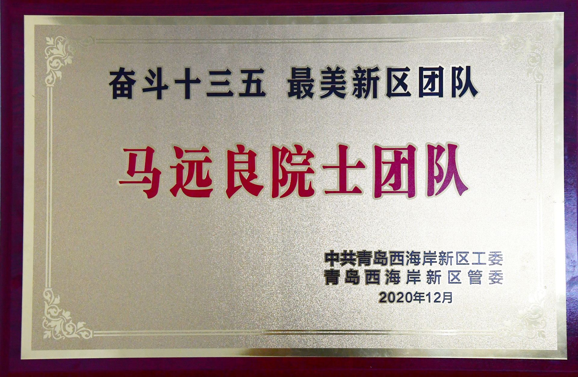 奋斗十三五 最美新区团队